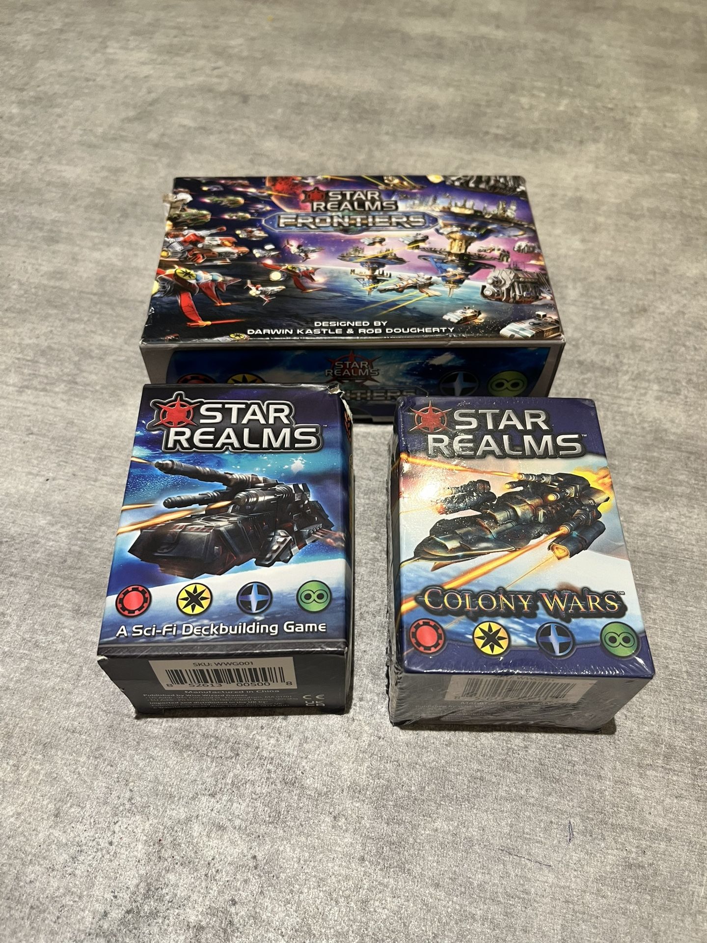 Star Realms Card Game Expansion Pack Barely Used