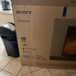 Sony Bravia 75 led tv