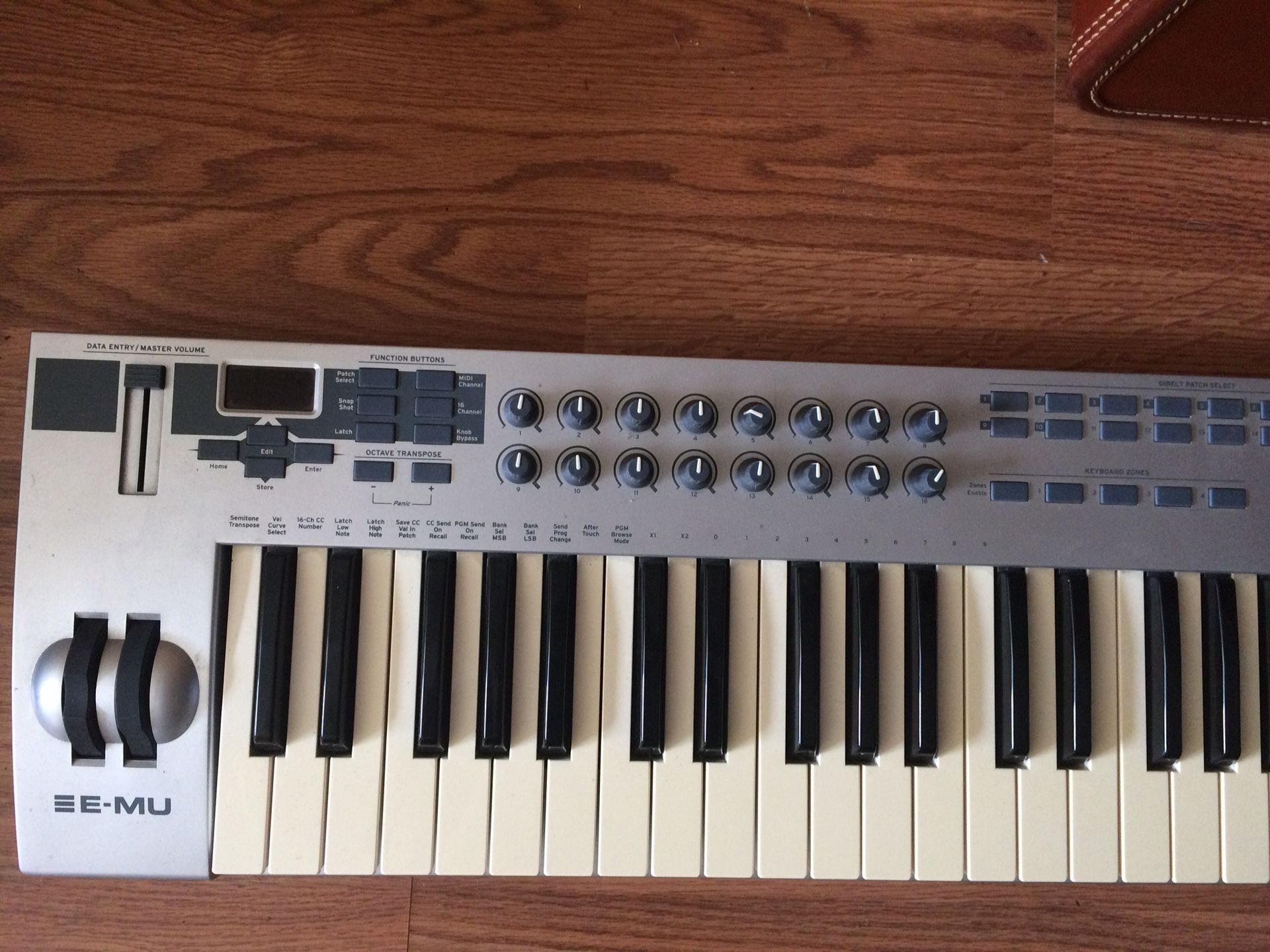 Emu X-Board 61 key midi keyboard