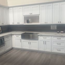 White Shaker Cabinet