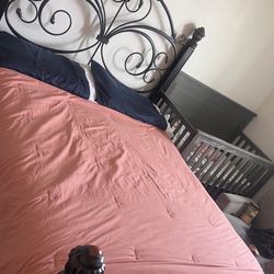 Queen Bed Frame $100