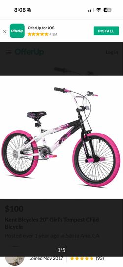 Girls 20” bike