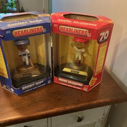 Mark McGwire & Sammy Sosa 1998 Commemorative Figures 