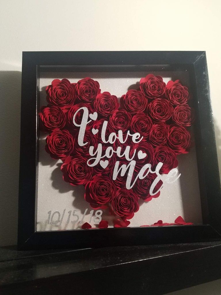Valentine Day Shadowbox π