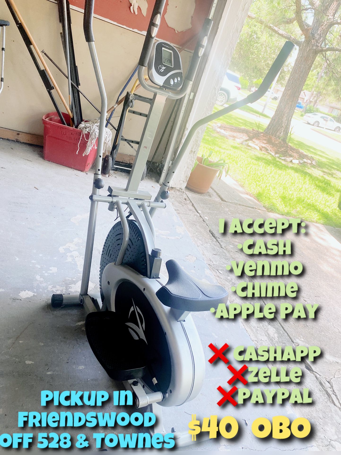 ELLIPTICAL Make An offer