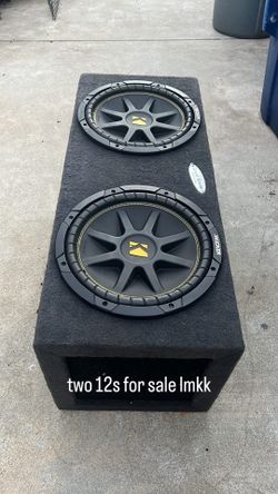 Two 12inch subs