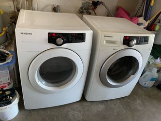 Samsung washer and Samsung electric dryer