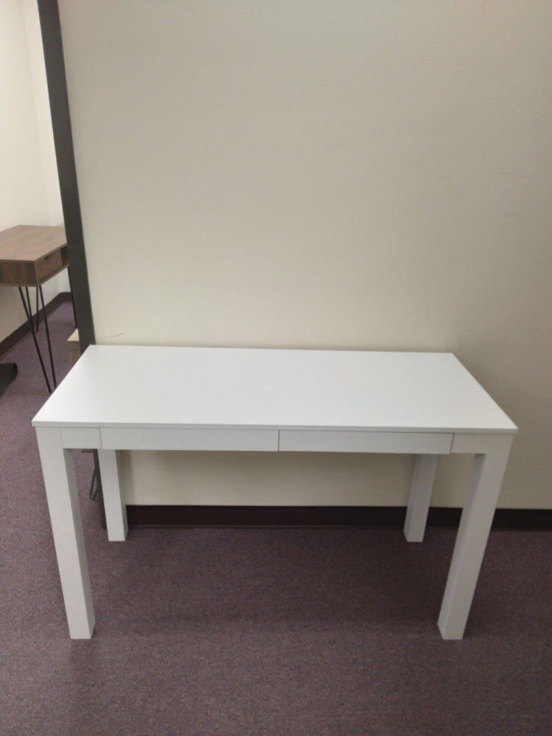 White Console Table Or Desk