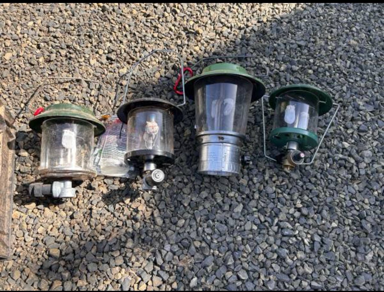 Lanterns, Heaters, and Propane