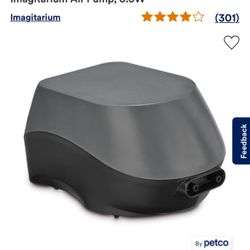Imagitarium Freshwater or Saltwater Aquarium Air Pump, 3.5W *NEW*