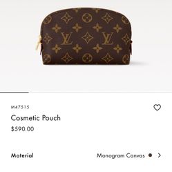 LV Cosmetic Pouch