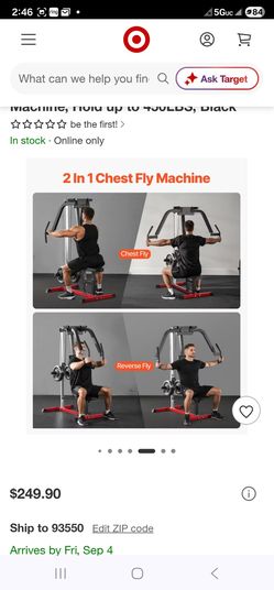 2 in 1 Fly Chest Machine