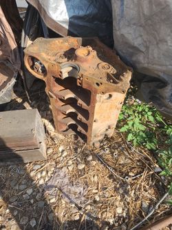 Bare Chevy Block 350