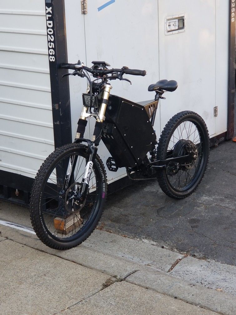 72v Stealth E-Moutain Bike  Will Trade