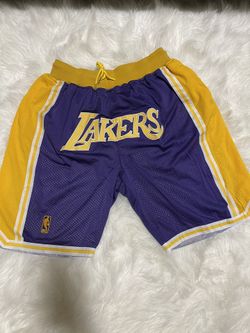 Laker Shorts Side 2XL