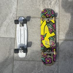 2 Beginner Skateboards 