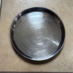 Camping Stainless Steel Dinner Plate