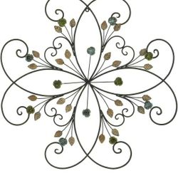 Lechesis 24" Metal Flower Scroll Wall Art Decor Sculptures with Rust Leaf for Outdoor Indoor Living room Bedroom

￼

￼

￼

￼

￼

￼

￼


