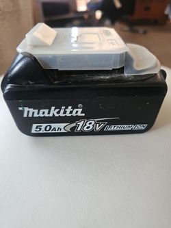 Makita 18v 5.0 AH Battery