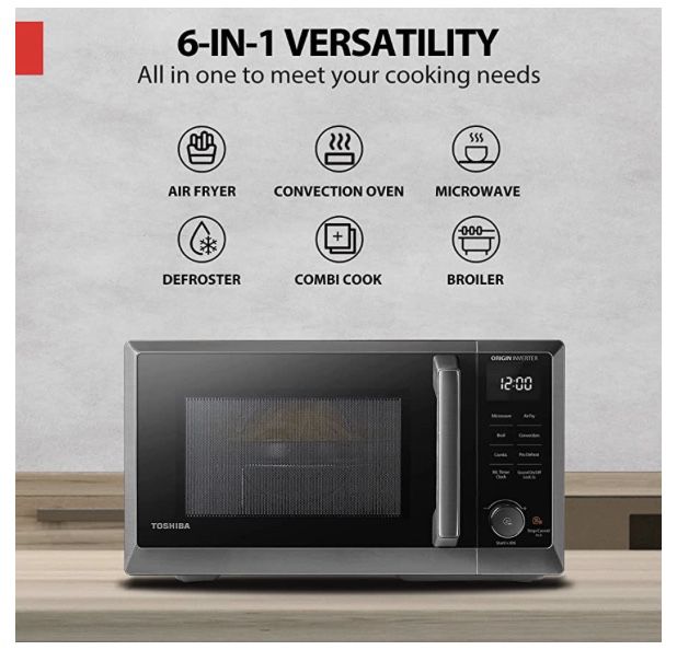 6 IN 1 MICROWAVE 