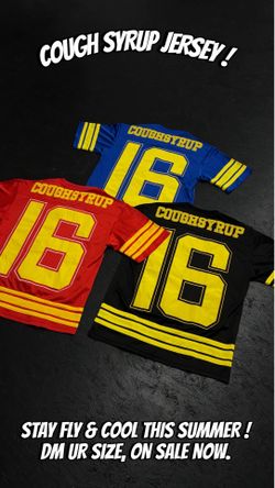 Awful Lot Of Cough Syrup Jersey