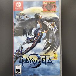 Bayonetta 2 Nintendo Switch (No Code For Bayonetta 1)