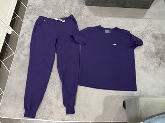 Men’s XL/T FIGS Purple Scrub Set