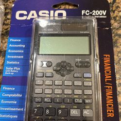 Casio FC-200V-2 Financial Consultant Office Product . (Calculator)