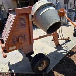 Electict Cement  Mixer  Great Workhorse
