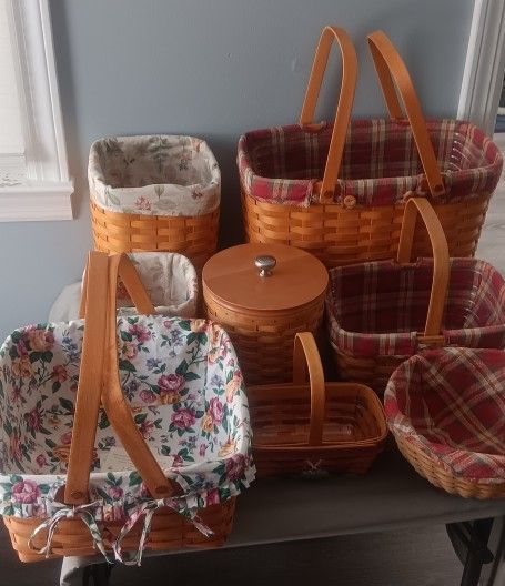 Longaberger Baskets Lot