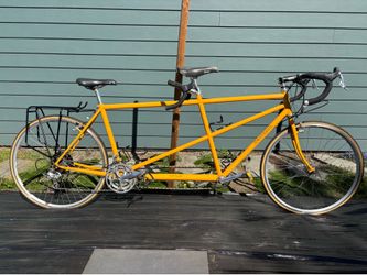 Bill Davidson Custom Steel Tandem 700c — Campagnolo Chorus — Paul Brakes — Chris King — Original Paint — 58/51cm