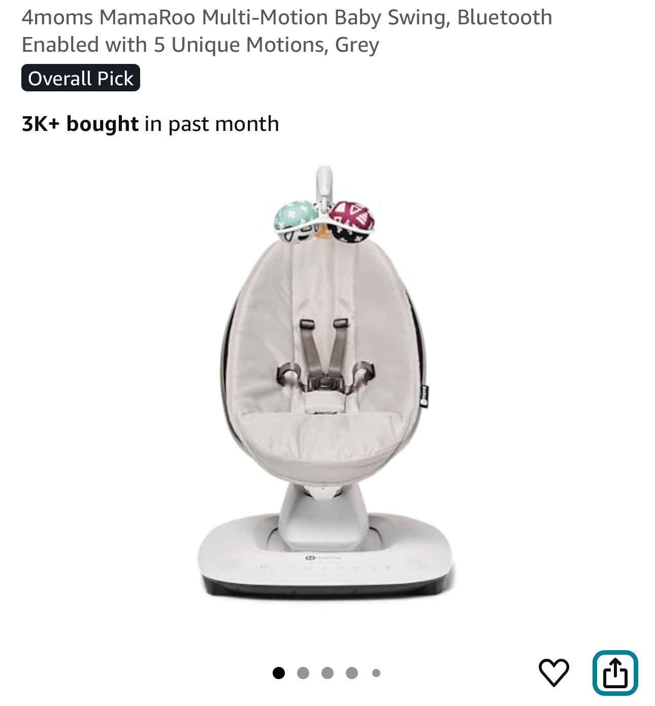 4 Moms Baby Swing