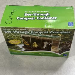 Educational Insights See-Through Compost Container, STEM Toy for Homeschool or Classroom, Ages 4+