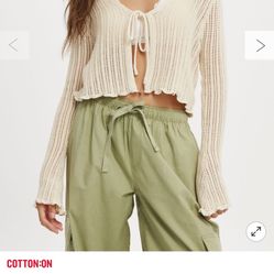 new COTTON:ON Sienna Knit Cardigan Sizes 2XS, XS,S,M,L,XL $20 Firm