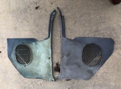 1964 Chevy Impala Belair Biscayne Left & Right Kick Panels Pair