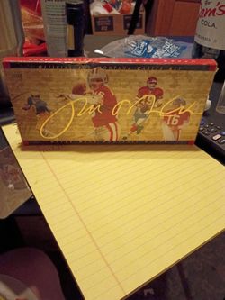 Sealed 1993 upper deck Joe Montana career card set