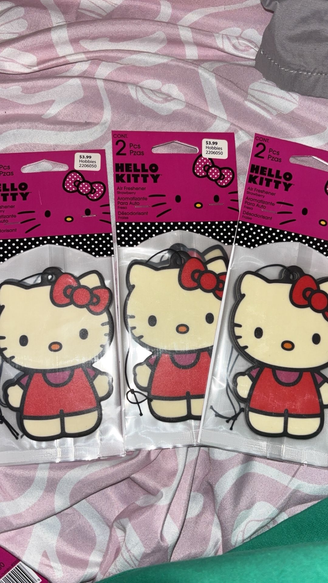 Hello kitty air fresheners 