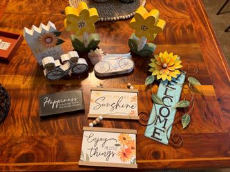 Spring Sunflower Home Decor Bundle
