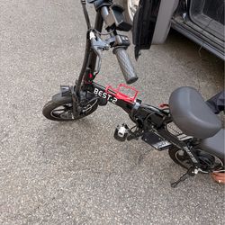 Electric and pedal bike