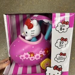 NWT Hello Kitty remote control flower cart