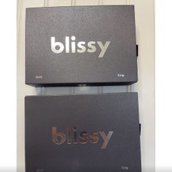 2 Blissy King Pillowcases In Gray