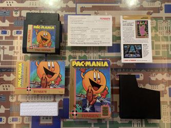 NES Nintendo Pac-Mania Tengen CIB w/ Inserts Please Read Description 