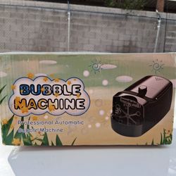Bubble machine Pickup Between 2;00-10:45 Rainbow/charleston Cash Only Read Description 