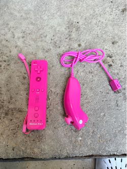 Wii pink controller $15