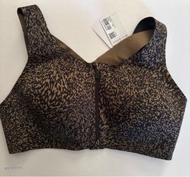 Lululemon enlite bra 38D zip front work out top