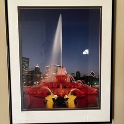 Framed Print - Buckingham Fountain in Chicago