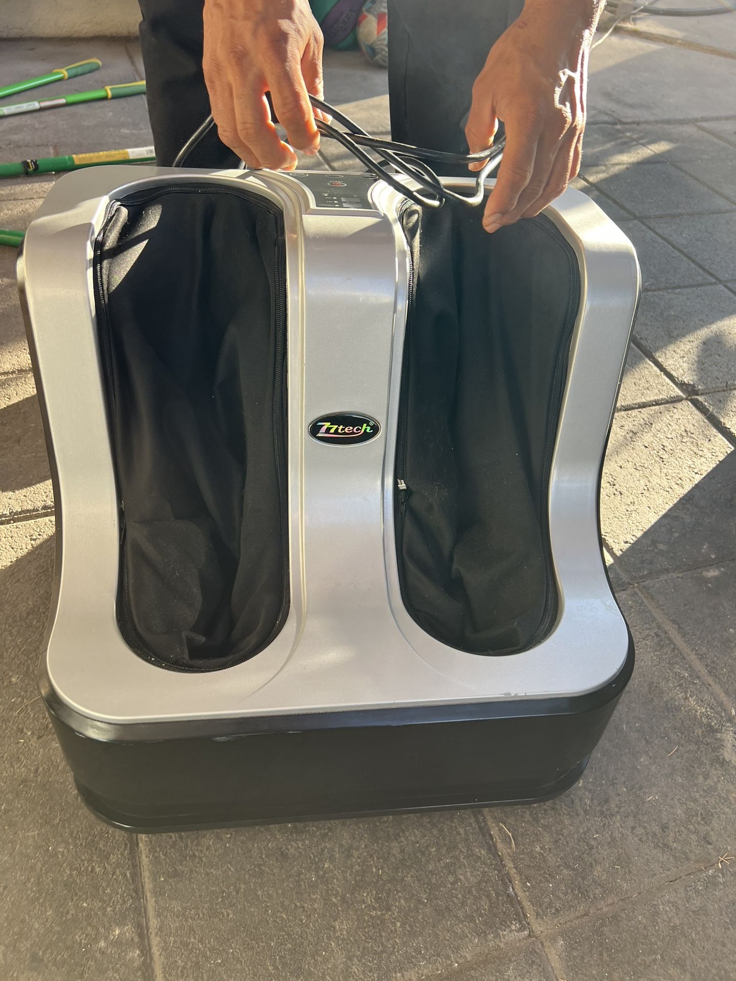 77tech Electric Shiatsu Foot and Calf Leg Massager