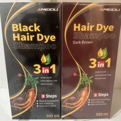 Shampoo 3 En 1  Hair Dye 