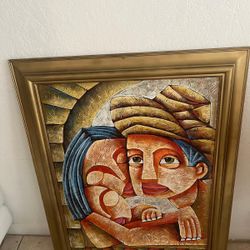 Large Paintings For Sale: Trio or Single