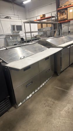 Refrigerated drawer pizza Preptable